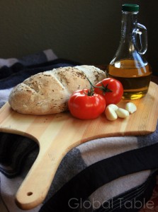 Let your guests assemble their own appetizer, according to their preferences.