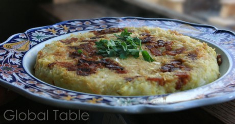 Andorran Trinxat (potatoes, cabbage, and bacon)