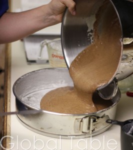 Be gentle, so as to not deflate your batter