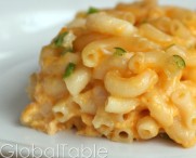 A "slice" of Mac & Cheese is easy to deal with at a party
