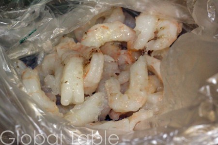 Cheap shrimp is ideal for this recipe