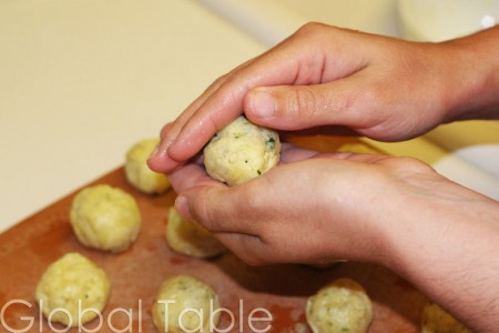 Make these smaller if you don't want to cut them with a knife