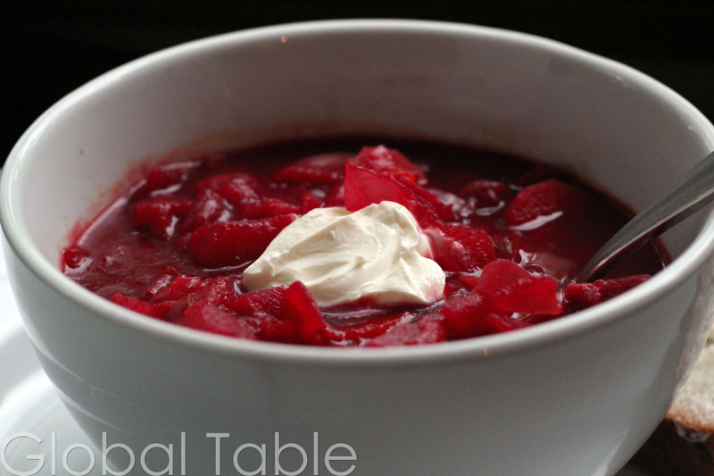 Borscht | 7 Cold soup recipes from around the world.
