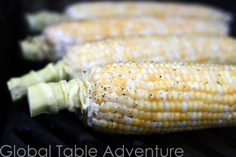 Grilled Corn with Coconut Milk Global Table Adventure