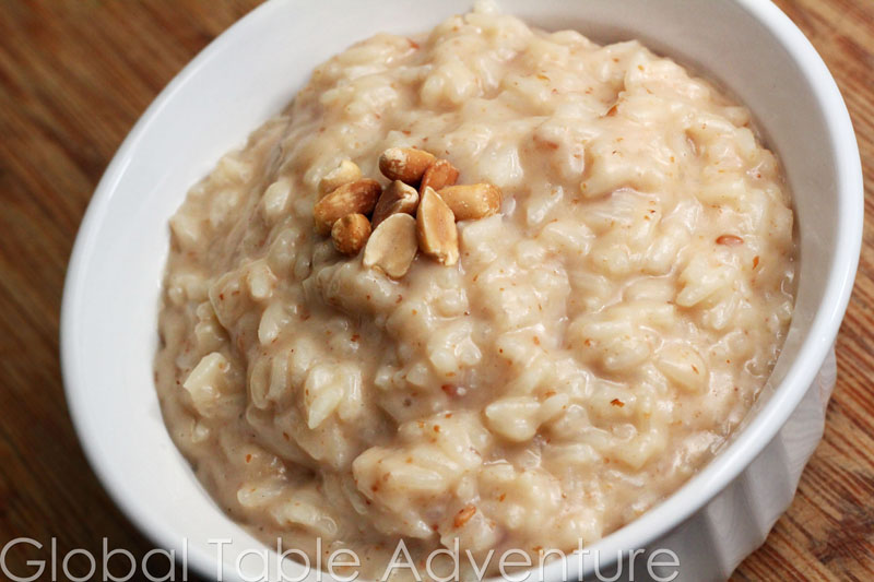 Sweet Peanut Butter Rice Bouiller Global Table Adventure