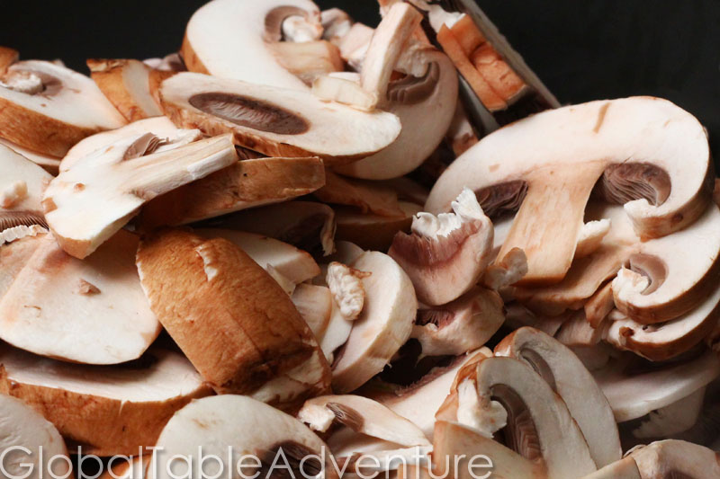 Congolese Mushrooms with Fresh Lemon Juice Global Table Adventure