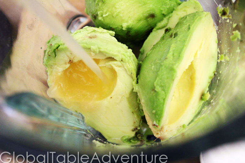 Grapefruit & Avocado Smoothie Global Table Adventure