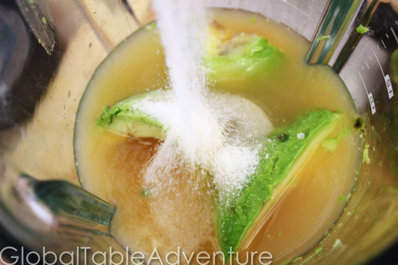 Grapefruit & Avocado Smoothie Global Table Adventure