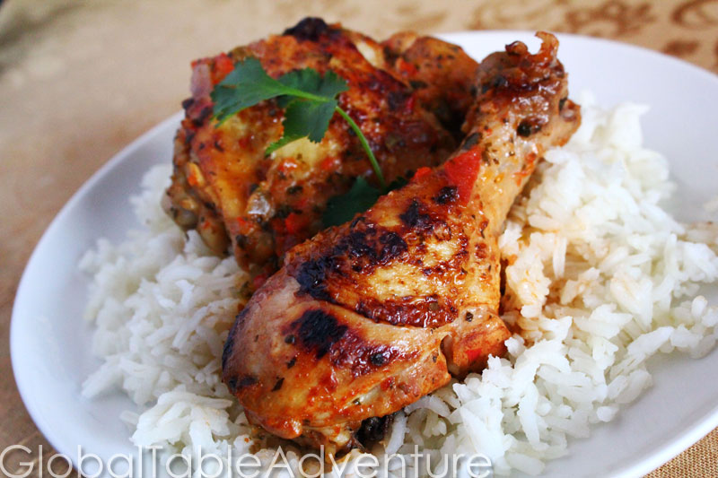 Dominican Stew Chicken Pollo Guisado Global Table Adventure