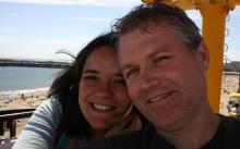 Keith & I on the California coast, before Ava was born. I am about 5 months pregnant.