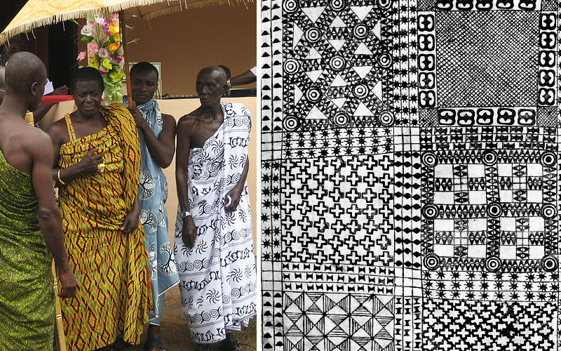 How To Dress Like The Asante People Of Ghana Adinkra Global Table