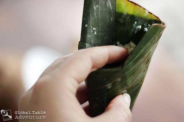 Shrimp Coconut Rice wrapped in Banana Leaf – Cooking with Thas – Healthy  Instant Pot Recipes