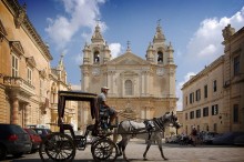 Malta, Mdina, St. Paul's Cathedral. Photo by Berthold Werner