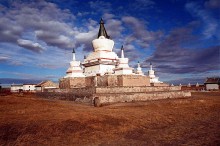 Monastery in Mongolia. Photo by Bouette.