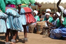 Traditional Shangaan Dancing. Photo by JJ van Zyl.