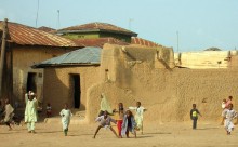 Kids playing in the streets of Zaria, Nigeria. Photo by shirazc.