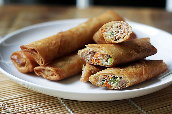 Easy Vegan Filipino Spring Rolls (Lumpiang Shanghai)