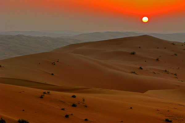 Rub al-Khali desert in Saudi Arabia. Javierblas.