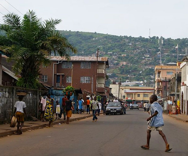 Freetown, Sierra Leone.