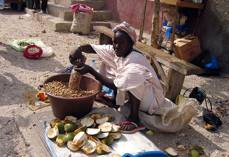Peanuts in Senegal. Photo by Manuele Zunelli.