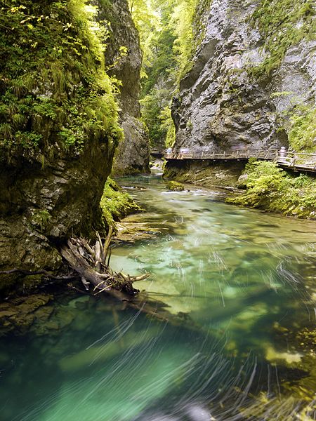 Blejski Vintgar, Slovenia. Photo by James Southorn.