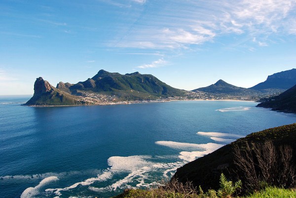 Chapman's Peak is the name of a mountain on the western side of the Cape Peninsula, about 15 kilometres south of Cape Town, South Africa. Photo by Harvey Barrison.