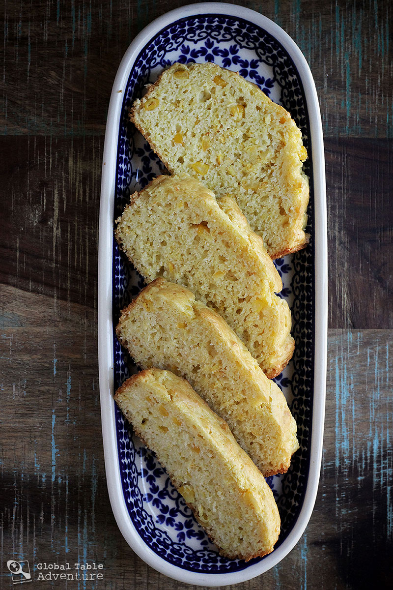 Mealie Bread Recipe from Swaziland | Celebrate Corn season with 20 dishes from around the world