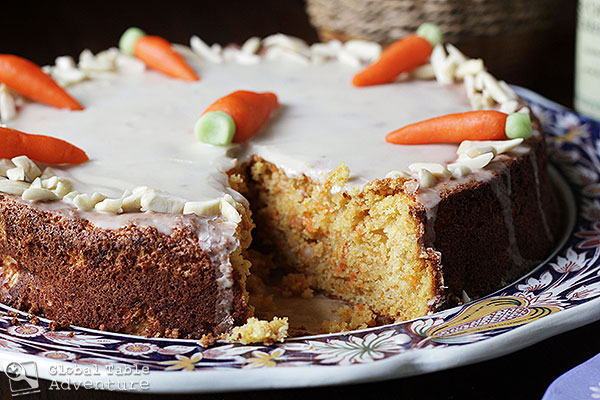 Almond Carrot Cake | Aargauer Rüeblitorte