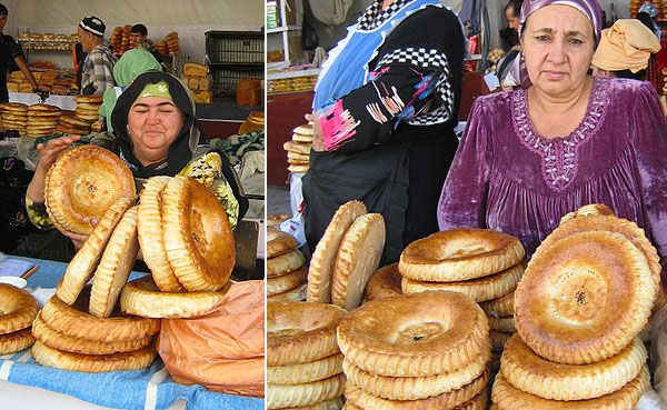 Bread Market in Dushanbe, Tajikistan. Photos by Mr. Gadi Zafrir.