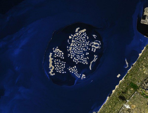 The World Archipelago-NASA image created by Jesse Allen