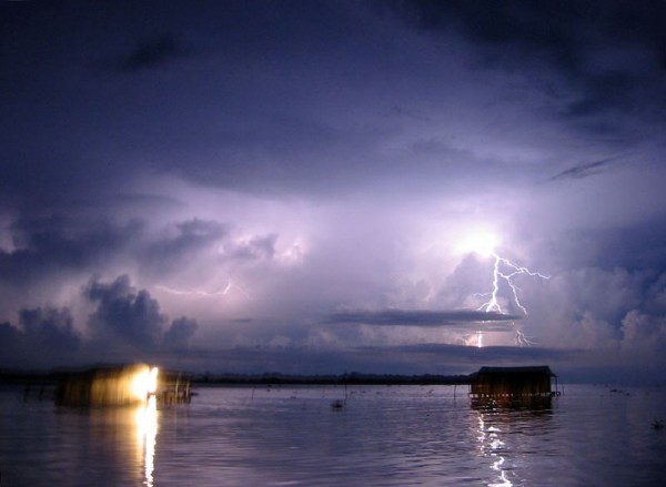 The Catatumbo Lightning in Venezuela. Photo by Thechemicalengineer.