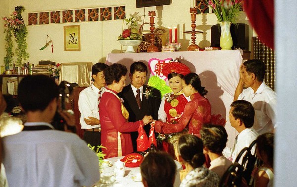 A Vietnamese country wedding. Photo by Mike Fernwood.