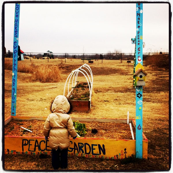 Ava and the Peace Garden