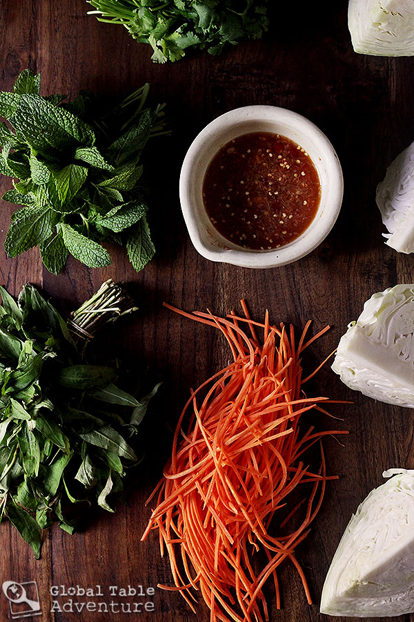 Spicy Vietnamese Slaw (with a lesson in Extreme Compassion)