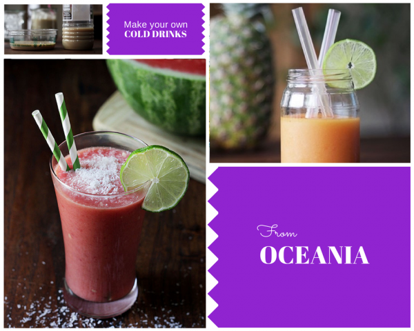 Cold drinks from Oceania