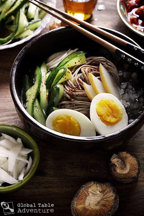 Iced Korean Buckwheat Noodles | Mul-naengmyeon