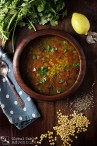Lemon Rasam - one of Gandhi's favorite recipes.