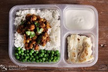 An Indian lunch for kids or work