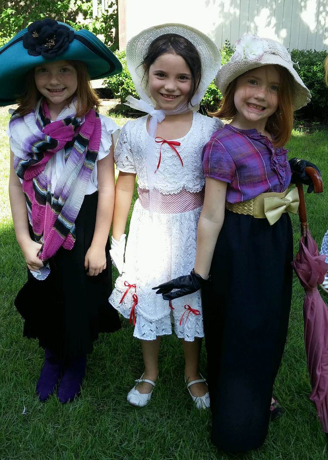 MARY POPPINS dress, Mary Poppins costume, girls costume, tea party