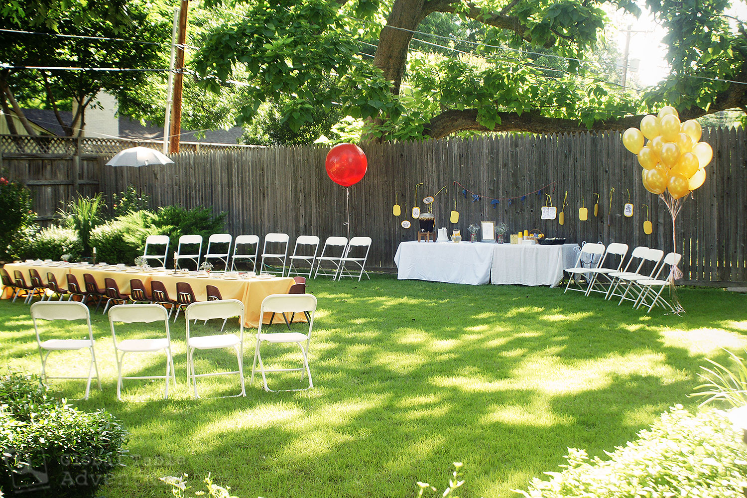 Mary Poppins Birthday Party: Decor