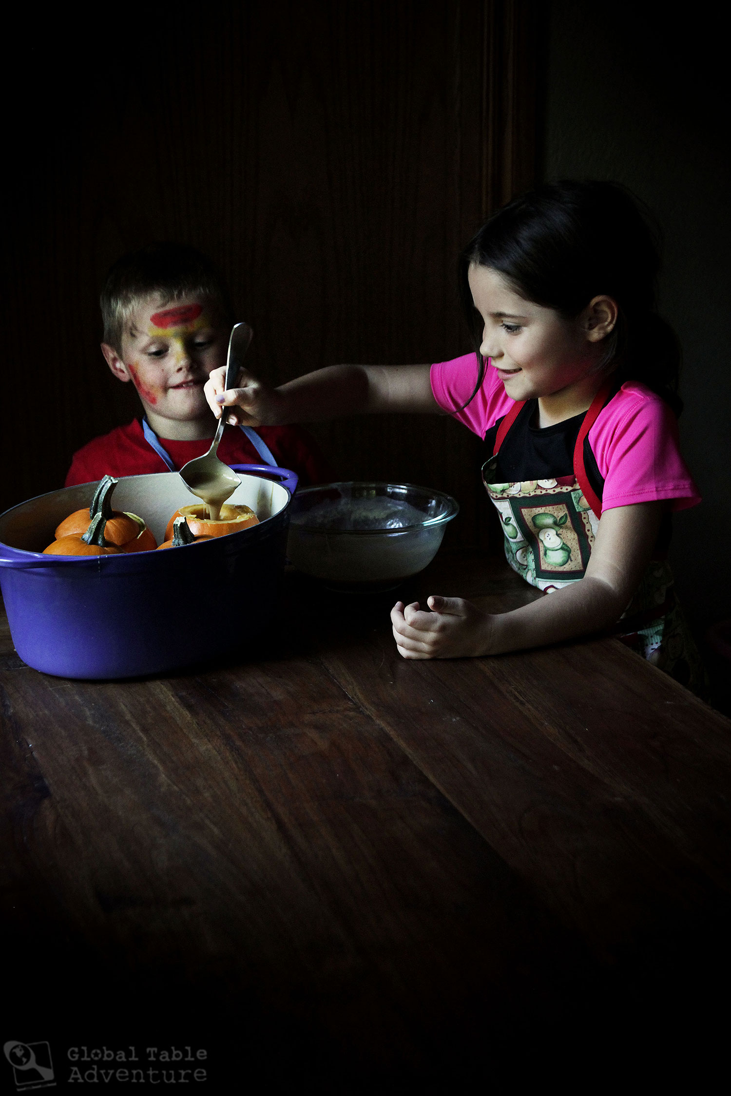 Recipe for Thai Coconut Custard steamed in a pumpkin