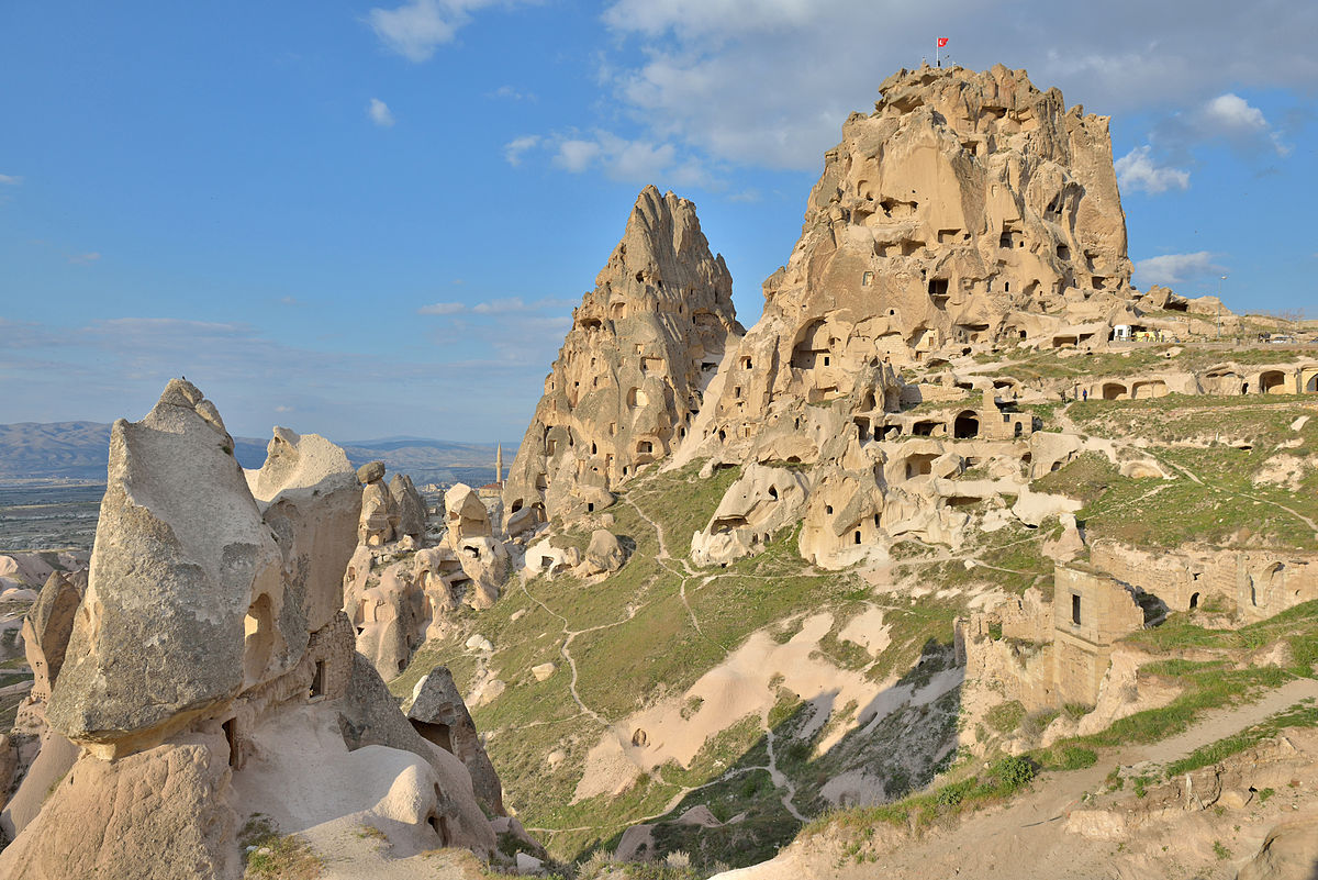 "Castle" Uçhisar in Cappadocia, Turkey, by Wolfgang Moroder.