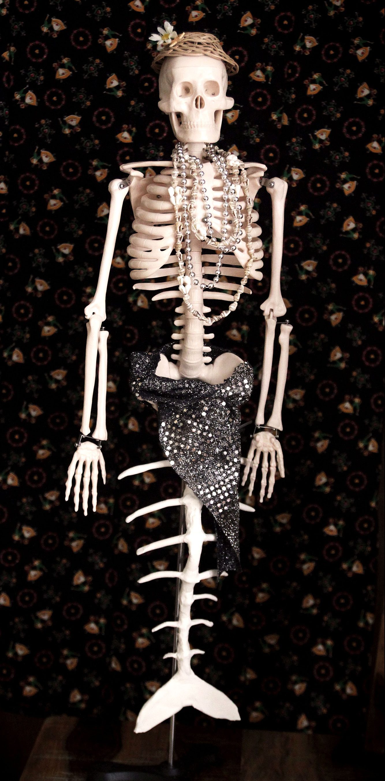 Science of Mermaids Birthday Party: Skeleton Makeover