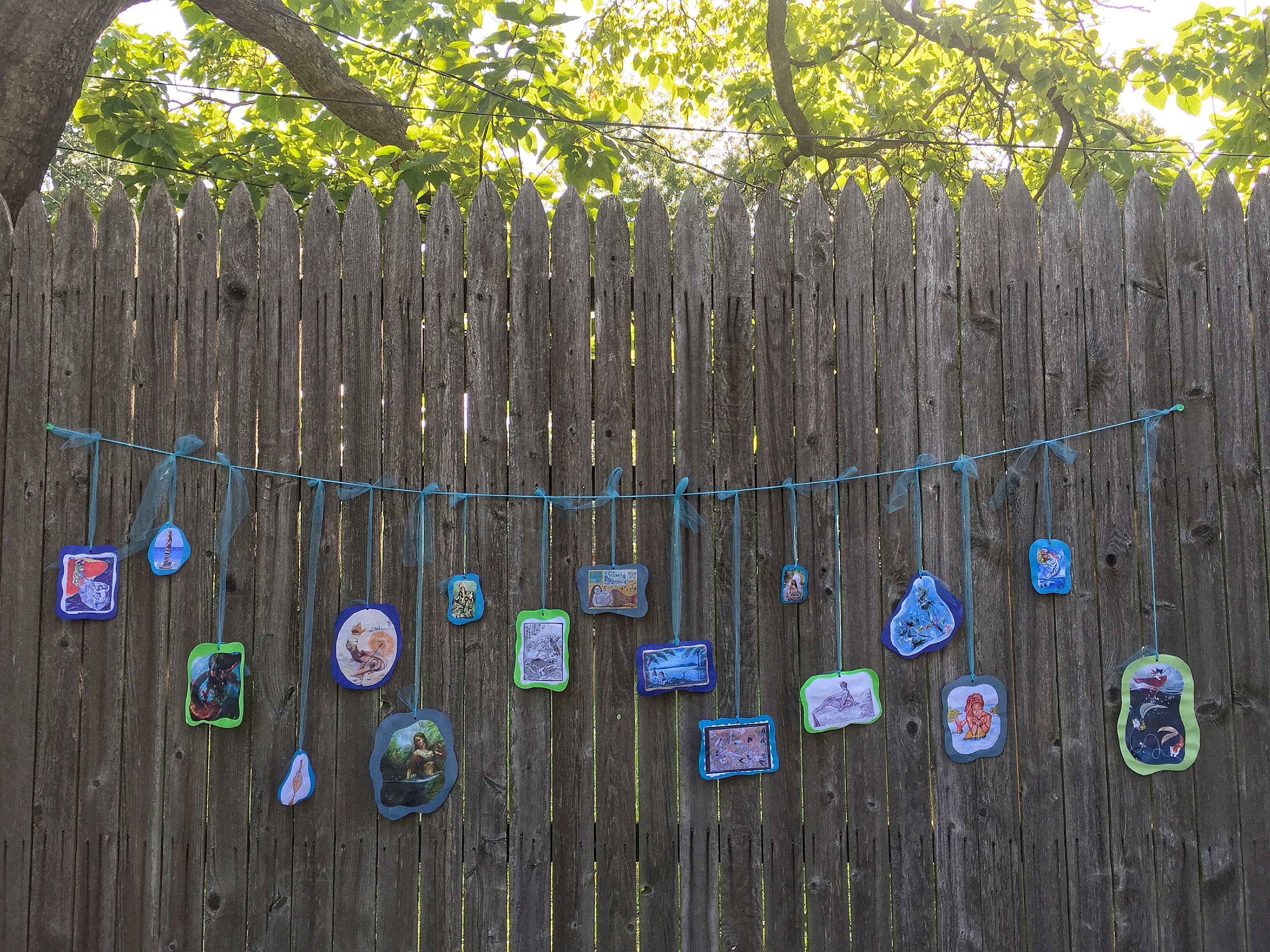 Science and Geography of Mermaids Party: Geography Garland