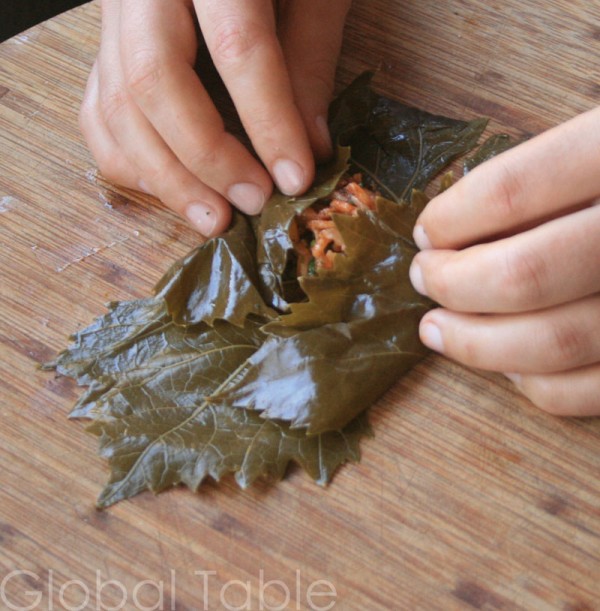Armenian Stuffed Grape Leaves Yalanchi Sarma Global Table Adventure