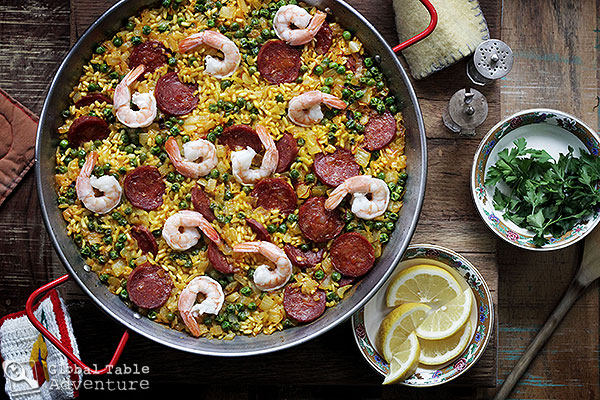 Spanish Paella - Once Upon a Chef